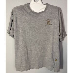 Joe Marlin T-Shirt Men's XXL Happy Hour & Fishing Shirt Gray